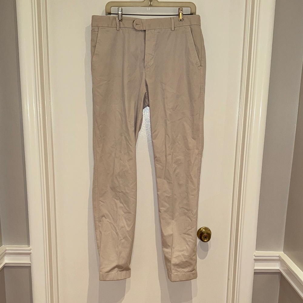 Classic Men's Beige Chinos
